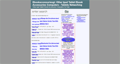 Desktop Screenshot of ebookaccessoriesgi.com
